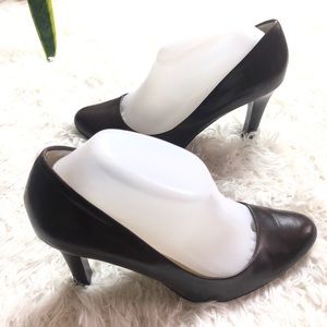 Ralph Lauren || Brown Heels